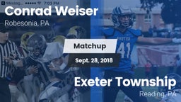 Matchup: Weiser vs. Exeter Township  2018