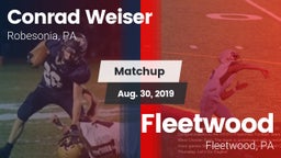 Matchup: Weiser vs. Fleetwood  2019