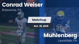 Matchup: Weiser vs. Muhlenberg  2019