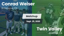 Matchup: Weiser vs. Twin Valley  2020