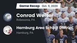 Recap: Conrad Weiser  vs. Hamburg Area School District 2020