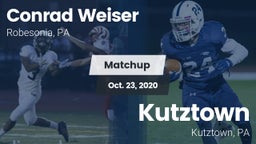 Matchup: Weiser vs. Kutztown  2020
