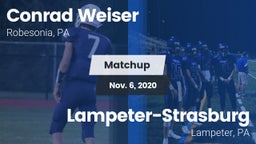 Matchup: Weiser vs. Lampeter-Strasburg  2020