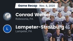 Recap: Conrad Weiser  vs. Lampeter-Strasburg  2020