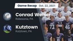 Recap: Conrad Weiser  vs. Kutztown  2021