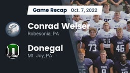 Recap: Conrad Weiser  vs. Donegal  2022