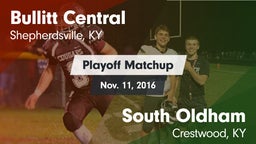 Matchup: Bullitt Central vs. South Oldham  2016