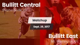 Matchup: Bullitt Central vs. Bullitt East  2017
