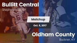 Matchup: Bullitt Central vs. Oldham County  2017