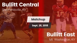 Matchup: Bullitt Central vs. Bullitt East  2018