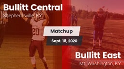 Matchup: Bullitt Central vs. Bullitt East  2020