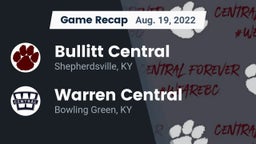 Recap: Bullitt Central  vs. Warren Central  2022
