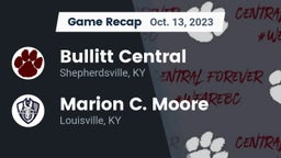 Recap: Bullitt Central  vs. Marion C. Moore  2023
