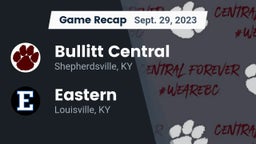Recap: Bullitt Central  vs. Eastern  2023