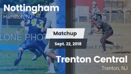 Matchup: Nottingham High vs. Trenton Central  2018