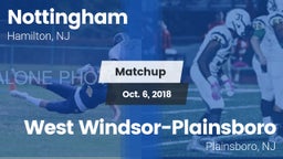 Matchup: Nottingham High vs. West Windsor-Plainsboro  2018