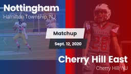 Matchup: Nottingham High vs. Cherry Hill East  2020
