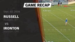 Recap: Russell  vs. Ironton  2016