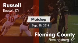 Matchup: Russell vs. Fleming County  2016