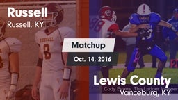 Matchup: Russell vs. Lewis County  2016