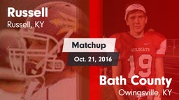 Matchup: Russell vs. Bath County  2016