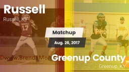 Matchup: Russell vs. Greenup County  2017