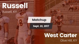 Matchup: Russell vs. West Carter  2017