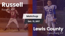 Matchup: Russell vs. Lewis County  2017