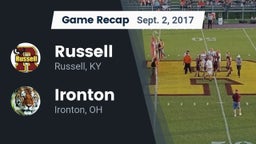 Recap: Russell  vs. Ironton  2017