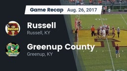 Recap: Russell  vs. Greenup County  2017