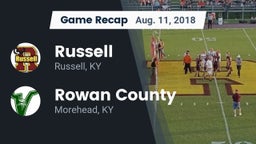 Recap: Russell  vs. Rowan County  2018