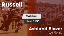 Matchup: Russell vs. Ashland Blazer  2018