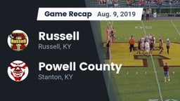 Recap: Russell  vs. Powell County  2019