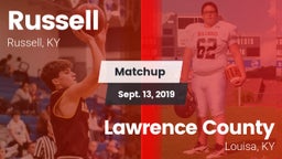 Matchup: Russell vs. Lawrence County  2019
