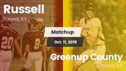 Matchup: Russell vs. Greenup County  2019