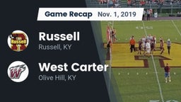 Recap: Russell  vs. West Carter  2019