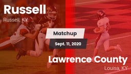 Matchup: Russell vs. Lawrence County  2020