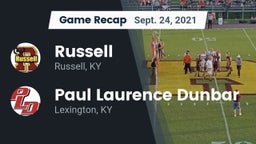 Recap: Russell  vs. Paul Laurence Dunbar  2021