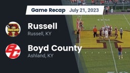 Recap: Russell  vs. Boyd County  2023