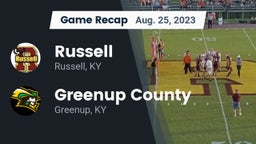 Recap: Russell  vs. Greenup County  2023
