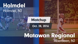 Matchup: Holmdel vs. Matawan Regional  2016