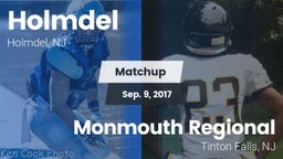 Matchup: Holmdel vs. Monmouth Regional  2017