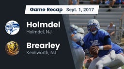 Recap: Holmdel  vs. Brearley  2017