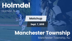 Matchup: Holmdel vs. Manchester Township  2018