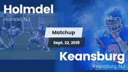 Matchup: Holmdel vs. Keansburg  2018