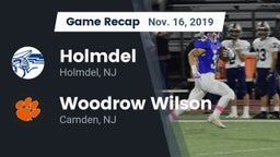 Recap: Holmdel  vs. Woodrow Wilson  2019
