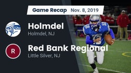 Recap: Holmdel  vs. Red Bank Regional  2019