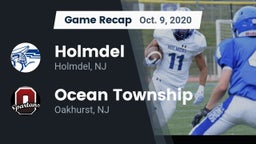 Recap: Holmdel  vs. Ocean Township  2020