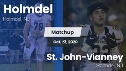 Matchup: Holmdel vs. St. John-Vianney  2020
