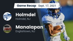 Recap: Holmdel  vs. Manalapan  2021